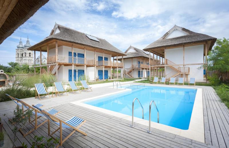 Bazén v ubytování Limanul Resort - Danube Delta nebo v jeho okolí