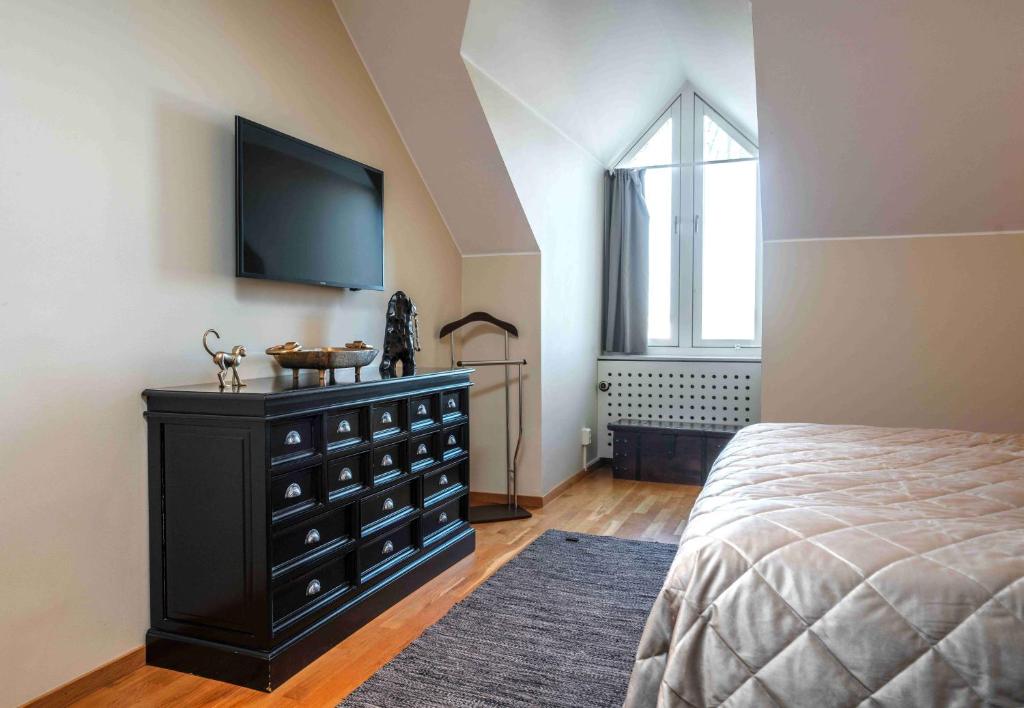 Postel nebo postele na pokoji v ubytování Thon Partner Hotel Dockyard