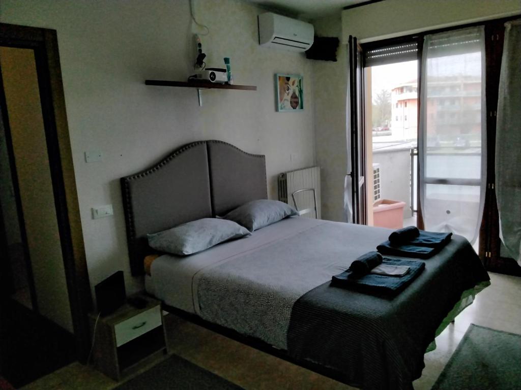 Postel nebo postele na pokoji v ubytování Welcome B&B Lodi