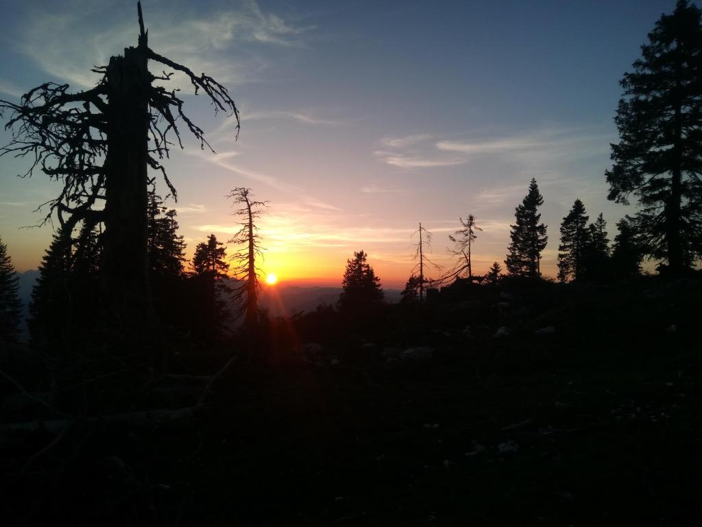 The sunrise or sunset as seen from the holiday home or nearby