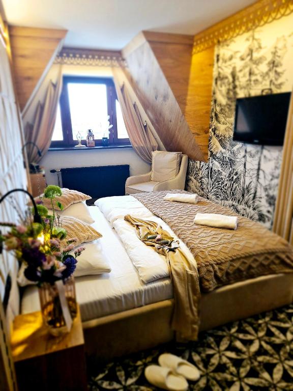 Posteľ alebo postele v izbe v ubytovaní Willa Regina I Resort & SPA