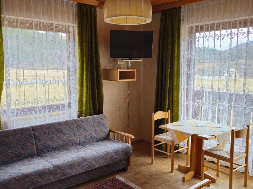 Posezení v ubytování Haus Schweighofer