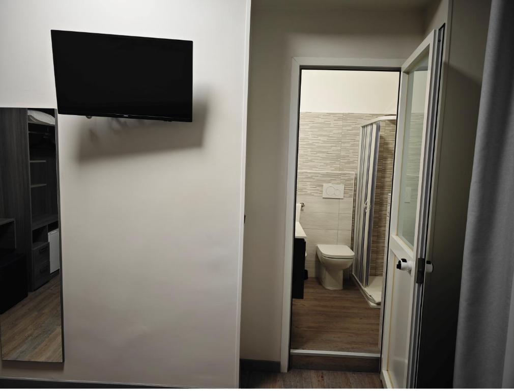 Kúpeľňa v ubytovaní Hotel Esperia
