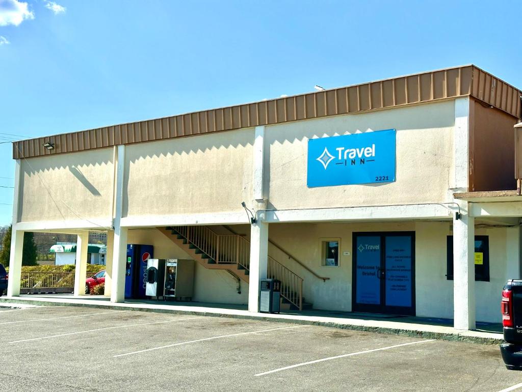 a korean store with a sign on the front of it at Travel Inn Bristol near State Street in Bristol