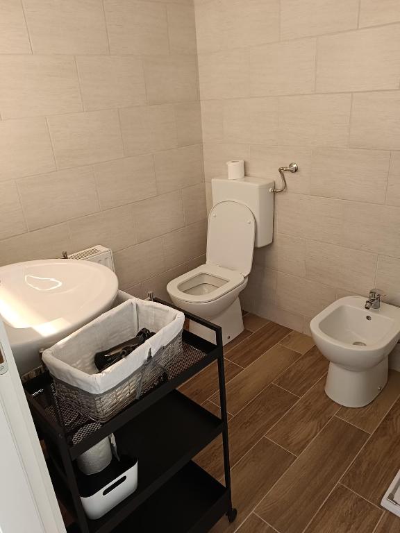 Koupelna v ubytování Affittacamere La Loggia