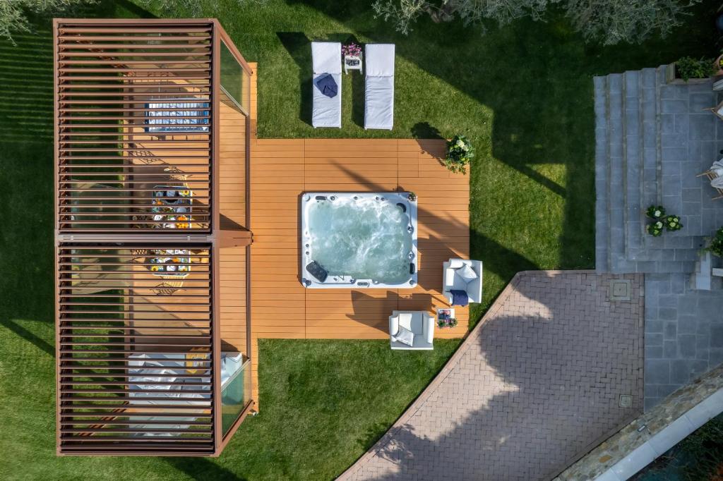 Zahrada ubytování Torrigiani Apartments