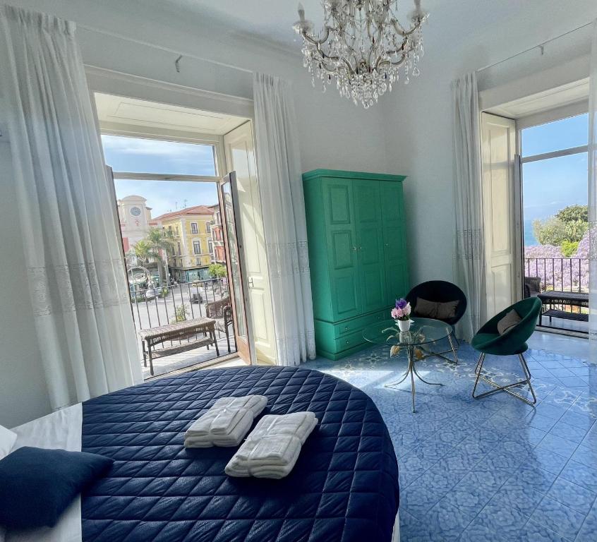 Posezení v ubytování Ambasciata Sorrento Relais