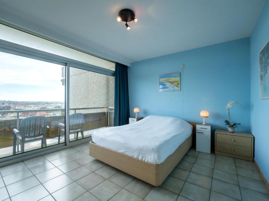 Postel nebo postele na pokoji v ubytování Apartment Ref- 801 by Interhome