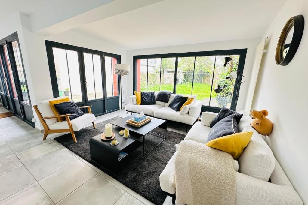 Et opholdsområde på La maison du monde - proche Gare