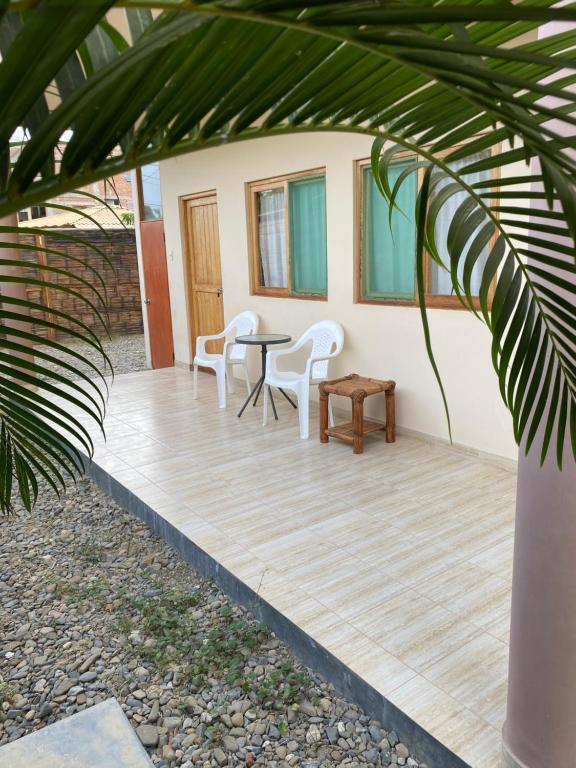 Patio nebo venkovní prostory v ubytování Casamar