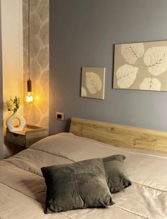 Postel nebo postele na pokoji v ubytování Il Bollore House