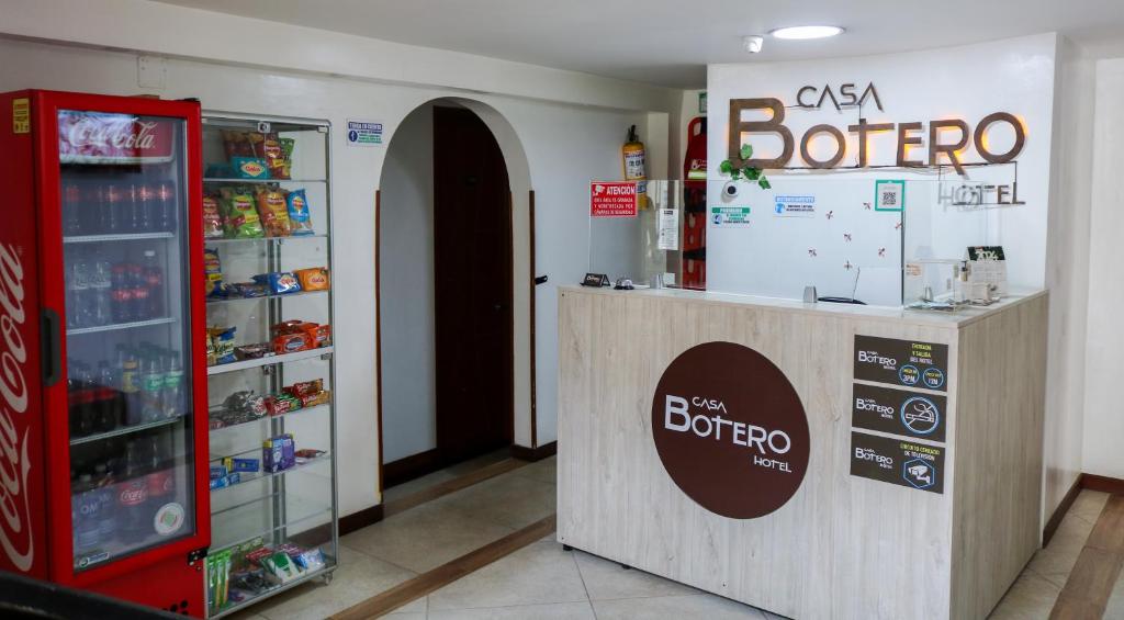 Certifikát, hodnocení, plakát nebo jiný dokument vystavený v ubytování Hotel Casa Botero 102