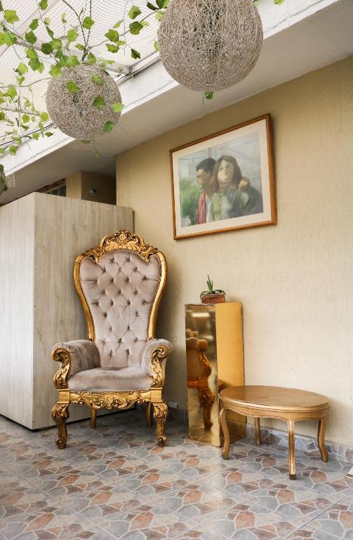 Posezení v ubytování Hotel Casa Botero 102