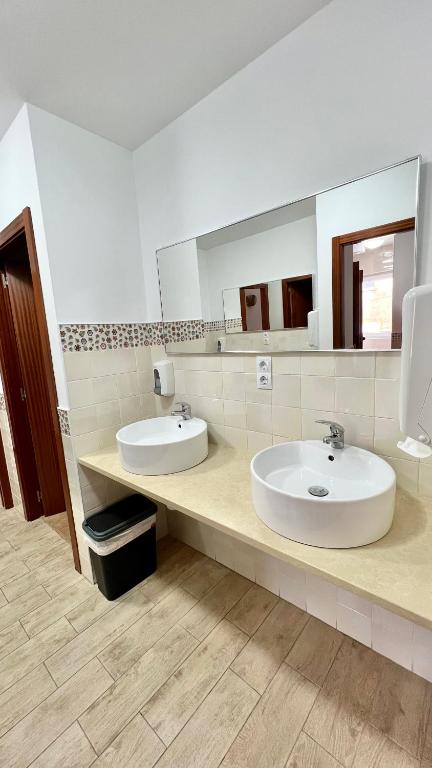 Kúpeľňa v ubytovaní Albergue de Sonia