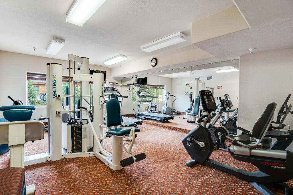 Fitness centrum a/nebo fitness zařízení v ubytování Gateway #5055