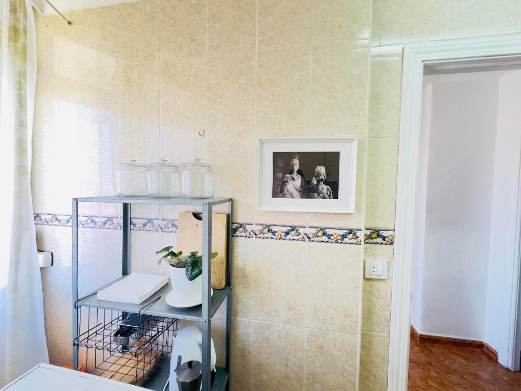 Posteľ alebo postele v izbe v ubytovaní Charming & cosy beach apartment