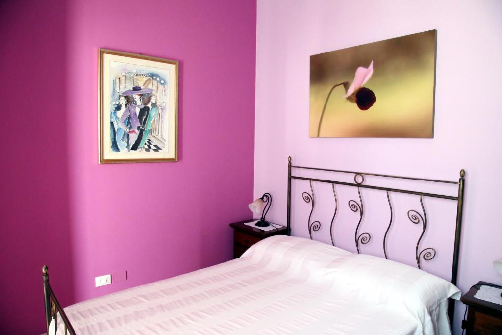 Postel nebo postele na pokoji v ubytování B&B Borgosolare