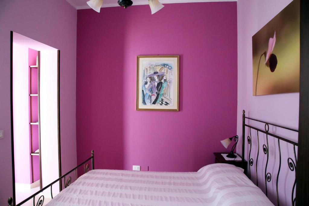 Postel nebo postele na pokoji v ubytování B&B Borgosolare