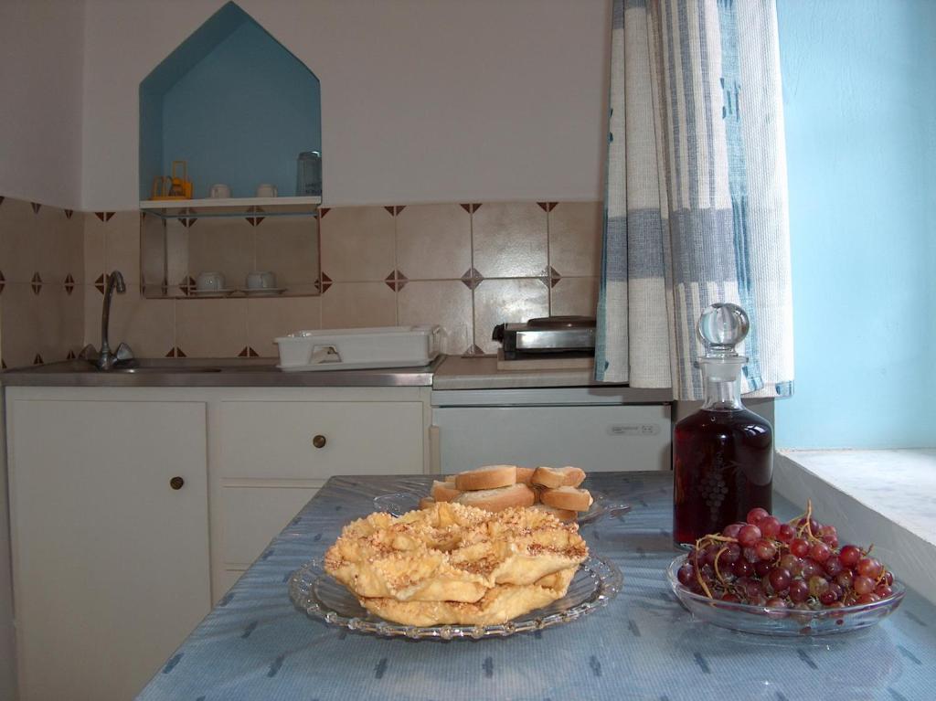 Kuchyň nebo kuchyňský kout v ubytování Filio rooms