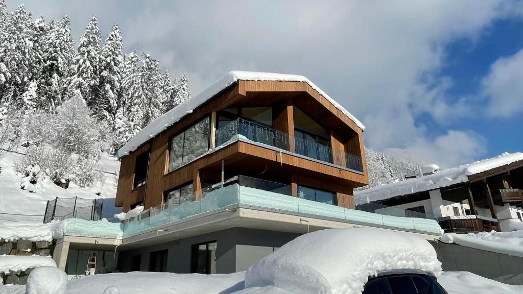 Loder Lodge v zimě