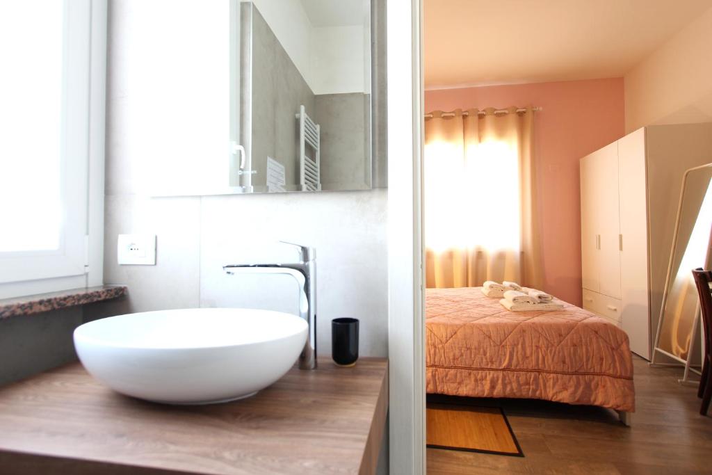 Postel nebo postele na pokoji v ubytování Maison N&M