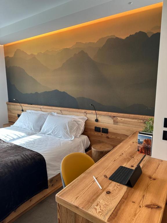 Postel nebo postele na pokoji v ubytování Origini Holidays