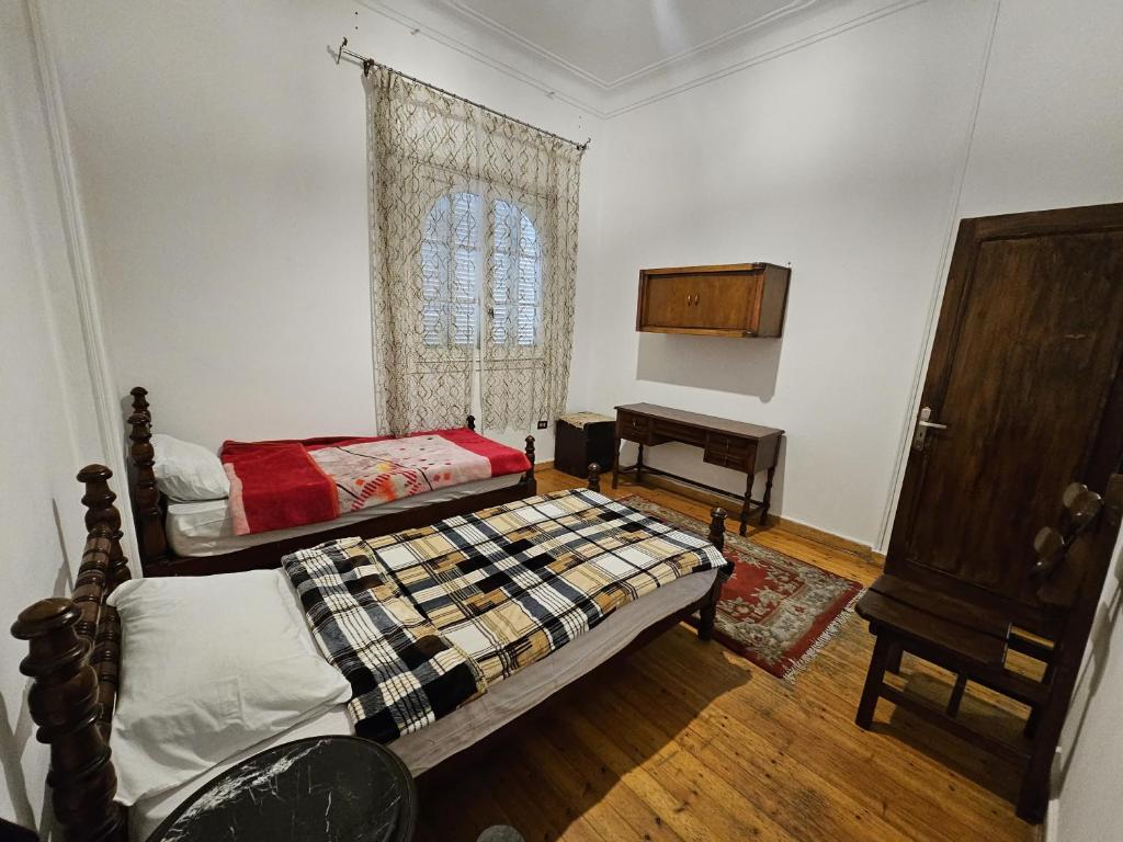 Postel nebo postele na pokoji v ubytování Suite home