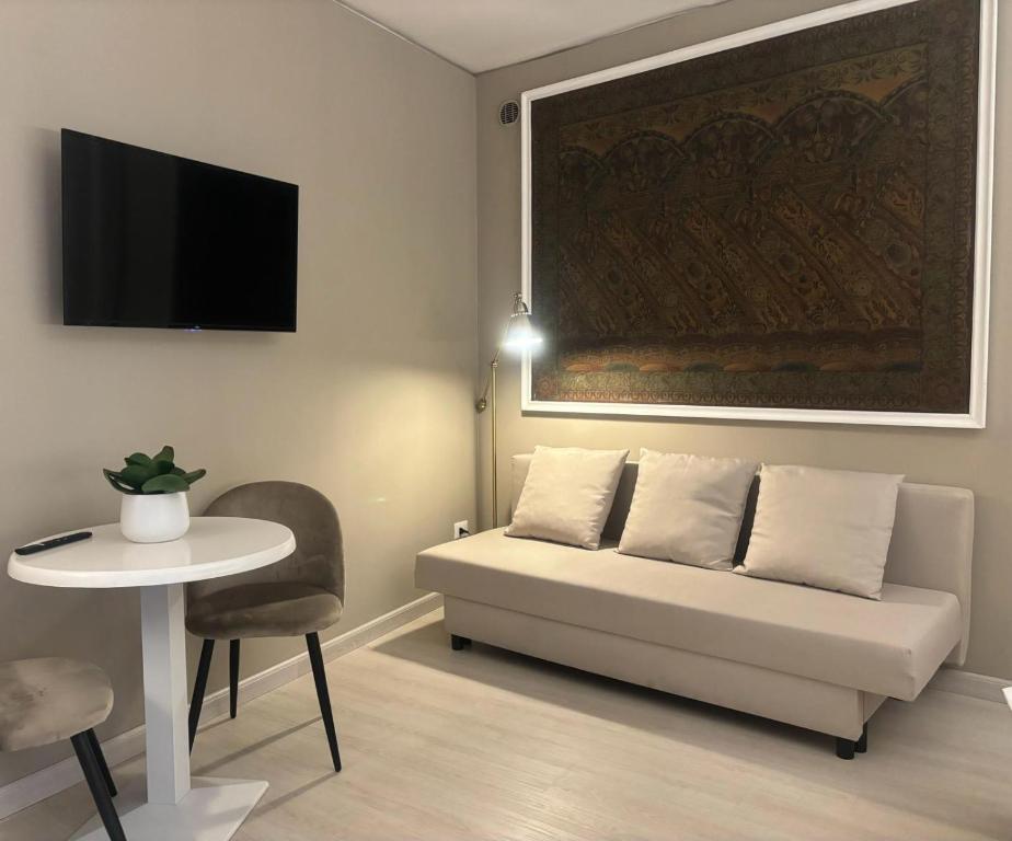 TV a/nebo společenská místnost v ubytování Narciso boutique apartment