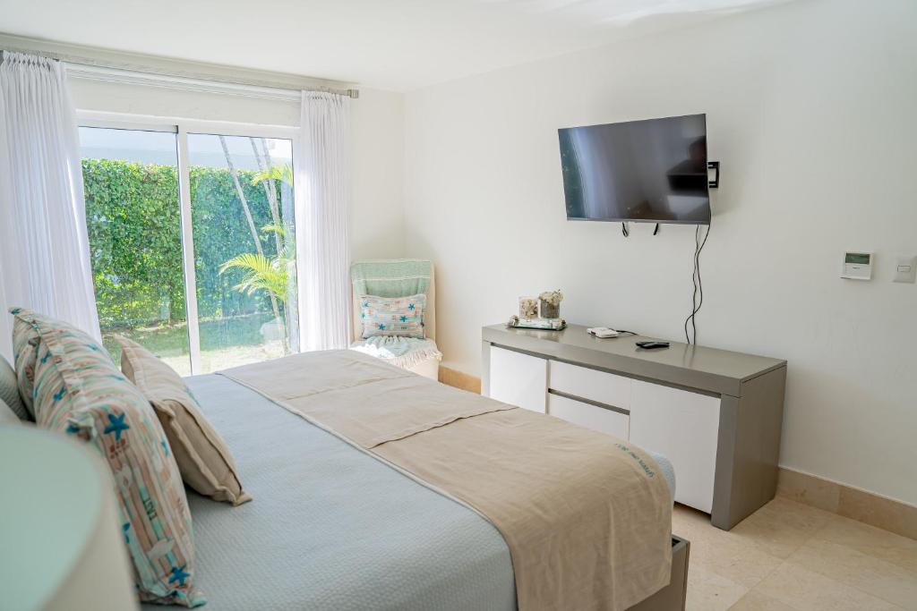 Postel nebo postele na pokoji v ubytování Xeliter Green One Playa Dorada