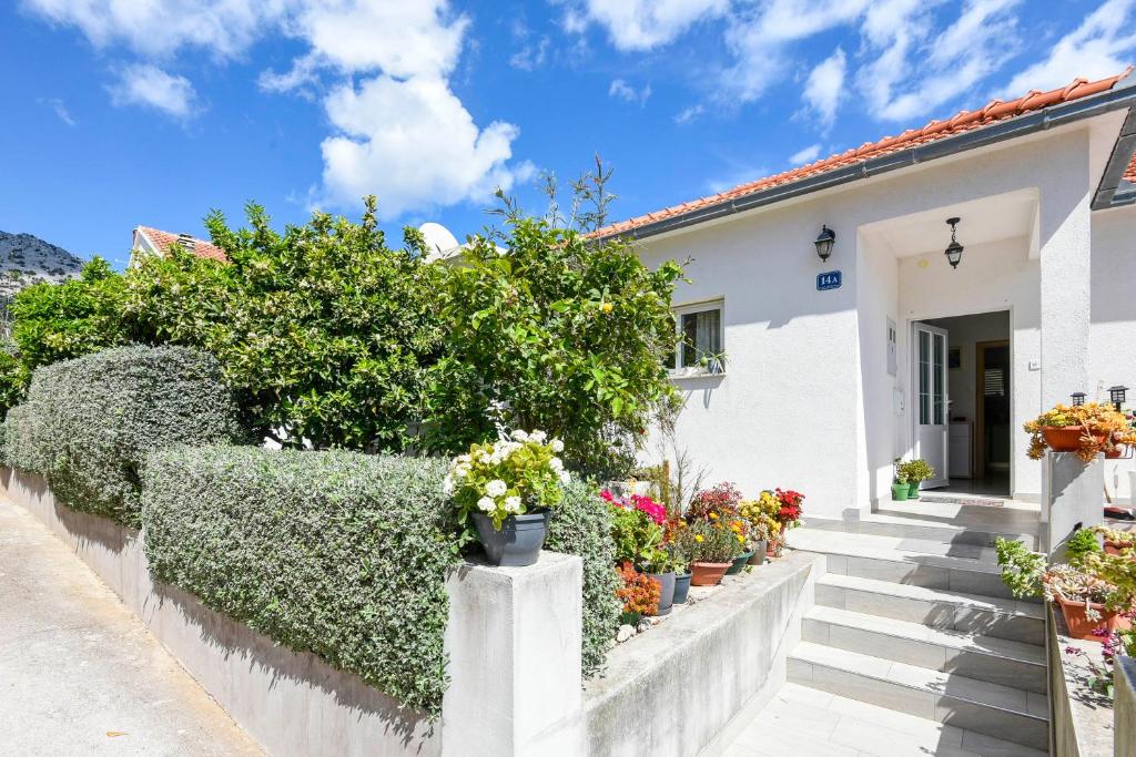 Zahrada ubytování Apartments Goga