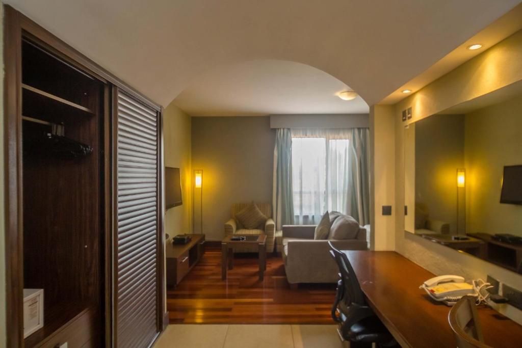 Posezení v ubytování Taarifa Suites by Dunhill Serviced Apartments