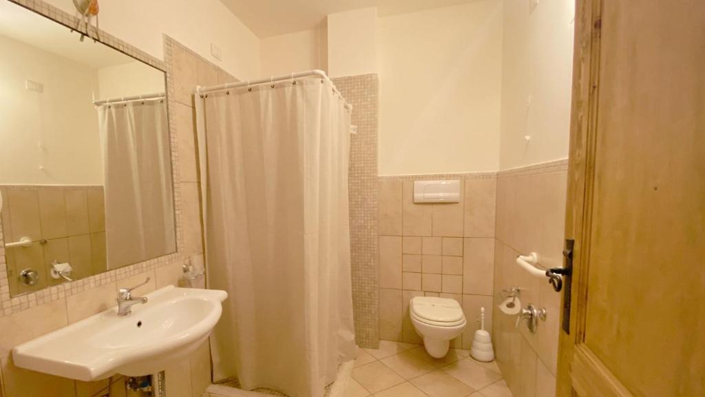 A bathroom at Locanda Al Cacciatore