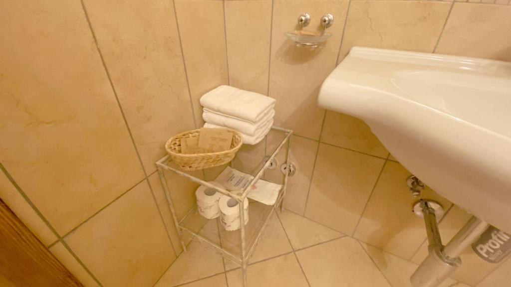 A bathroom at Locanda Al Cacciatore