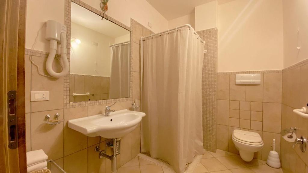 A bathroom at Locanda Al Cacciatore