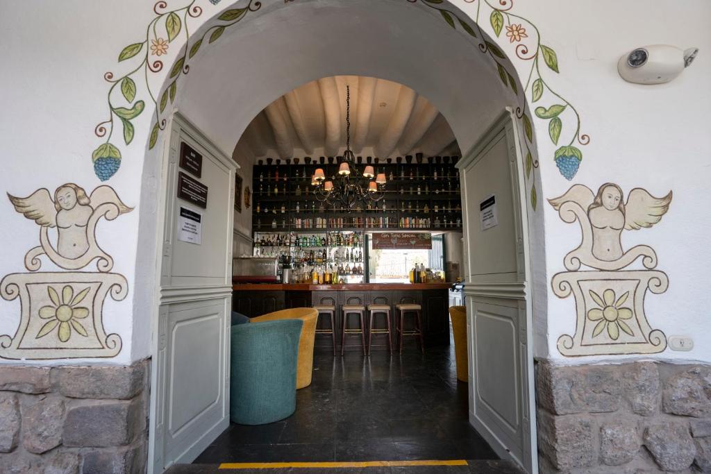Lounge nebo bar v ubytování Casa Andina Premium Cusco