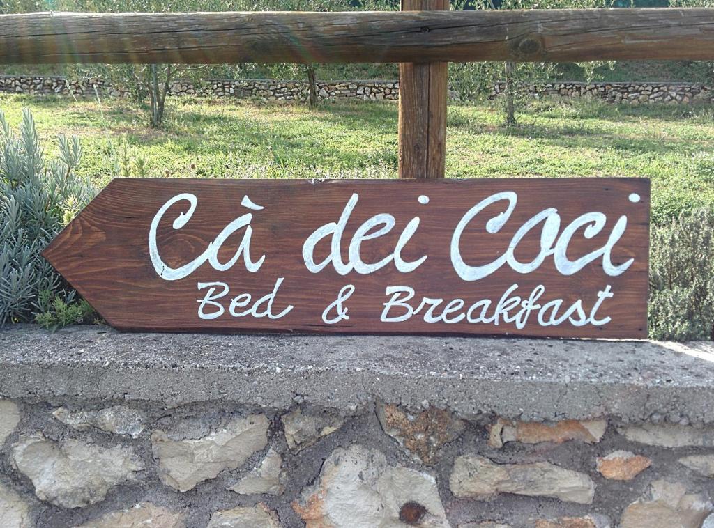 Certifikát, hodnocení, plakát nebo jiný dokument vystavený v ubytování Ca' Dei Coci B&B