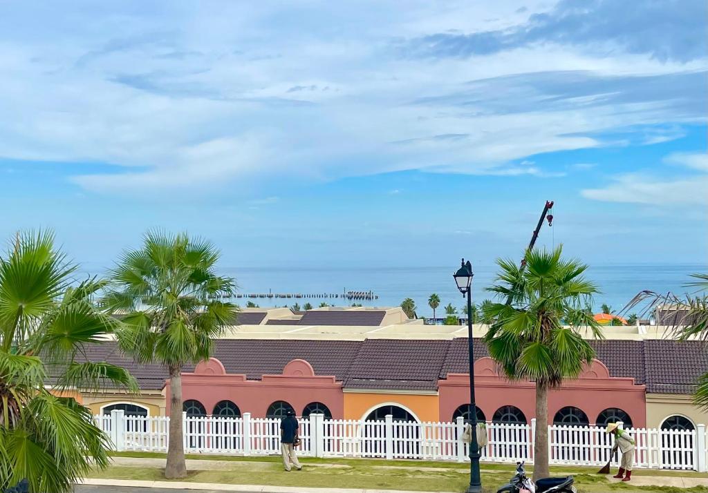 Nespecifikovaný výhled na moře nebo výhled na moře při pohledu z vily