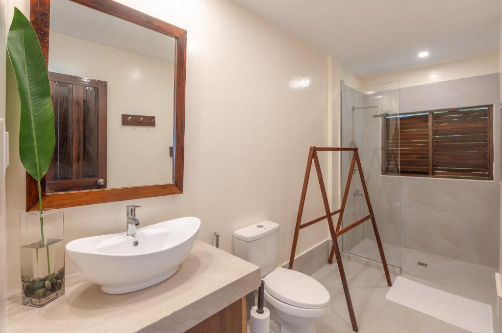 Koupelna v ubytování Bulan Villas Siargao