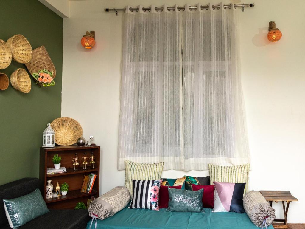 Posezení v ubytování Mohija Homestay