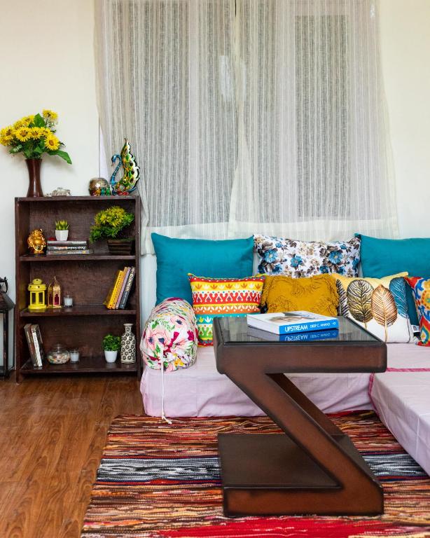 Posezení v ubytování Mohija Homestay