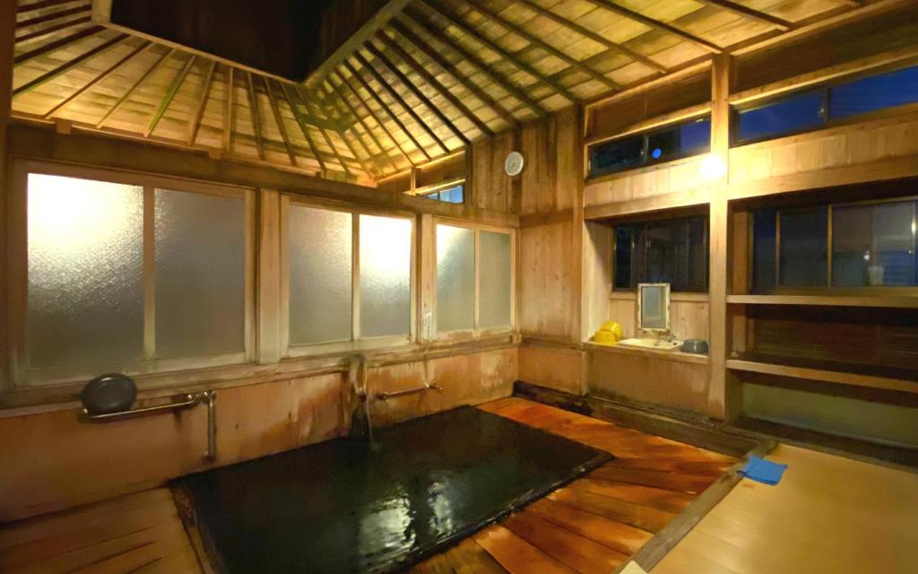 Posezení v ubytování The TOJIBA 松川館