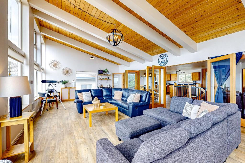 Posezení v ubytování Sunset Port