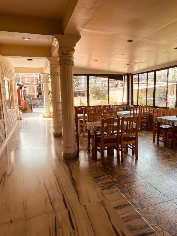 Restaurant o un lloc per menjar a Hotel Global Inn