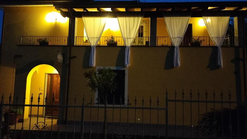Budova, kde se bed and breakfast nachází