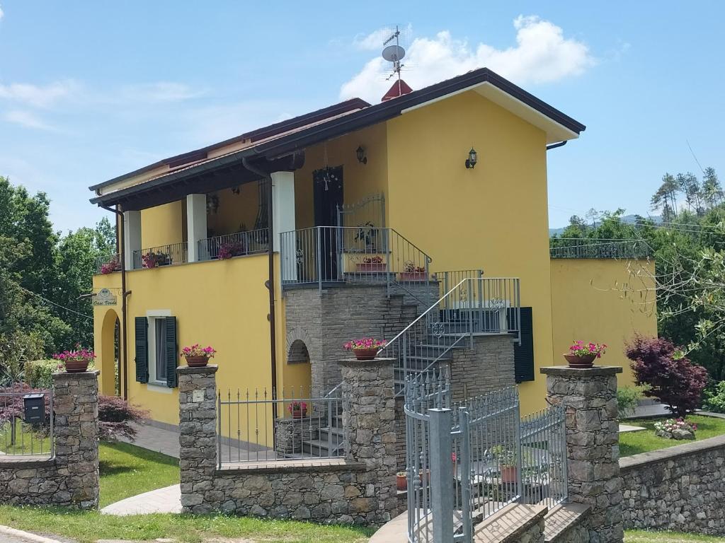 Budova, kde se bed and breakfast nachází