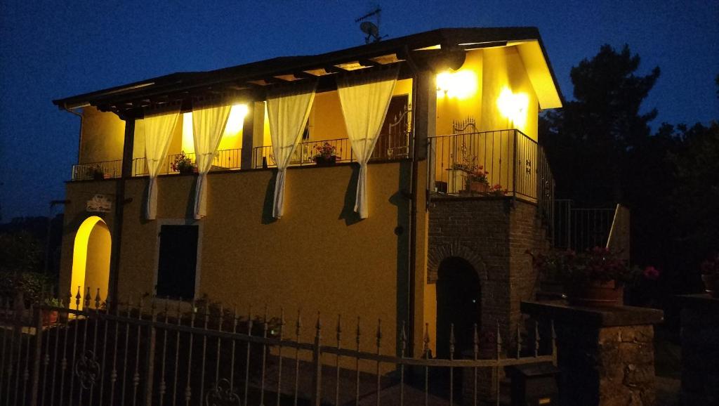 Budova, kde se bed and breakfast nachází