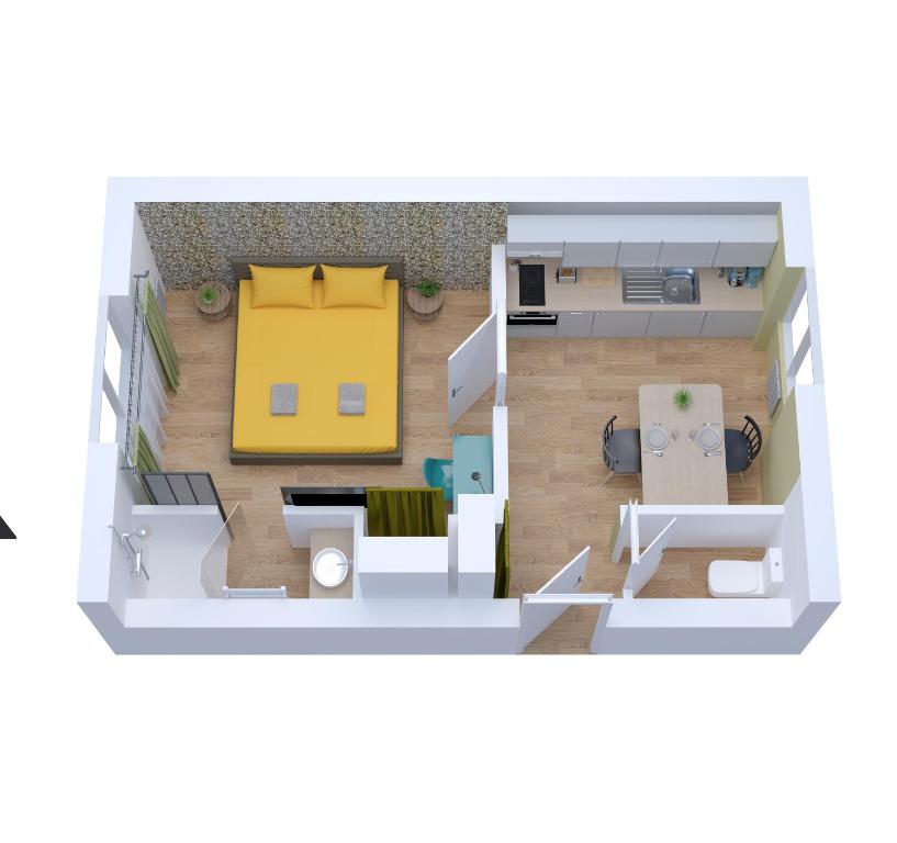 Posezení v ubytování Appartements à Lorient - Tout confort - Internet Fibre - NOUVEAU