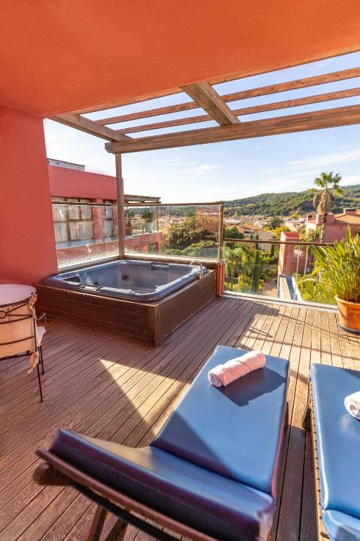 Un balcón o terraza de Hotel Blancafort Spa Termal