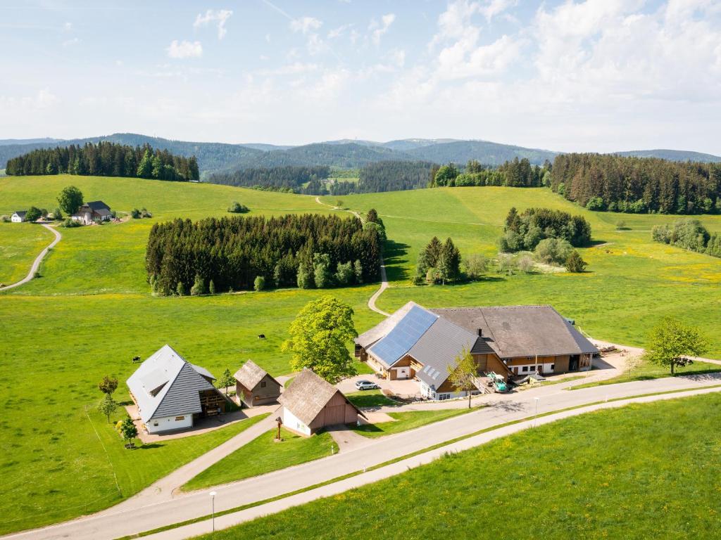 Apgyvendinimo įstaigos Haldenmichelhof Ferienwohnungen vaizdas iš viršaus