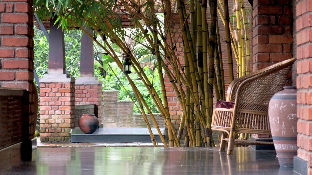 Jardin de l'établissement Clayfingers Art Cottage